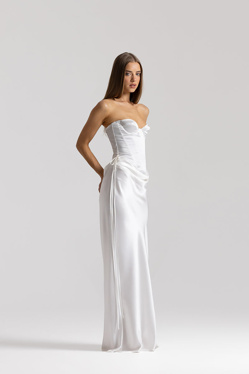 ElinaBustier_EvelynSkirt_White