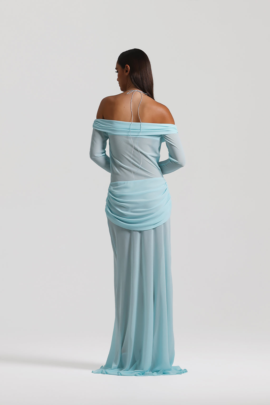 natalie rolt off shoulder dress A timeless favourite The Natalie Rolt Bridget Dress is the perfect off- shoulder silk piece for your next formal, ball, or wedding! unknown Book online 24/7 with @ladesignerhire