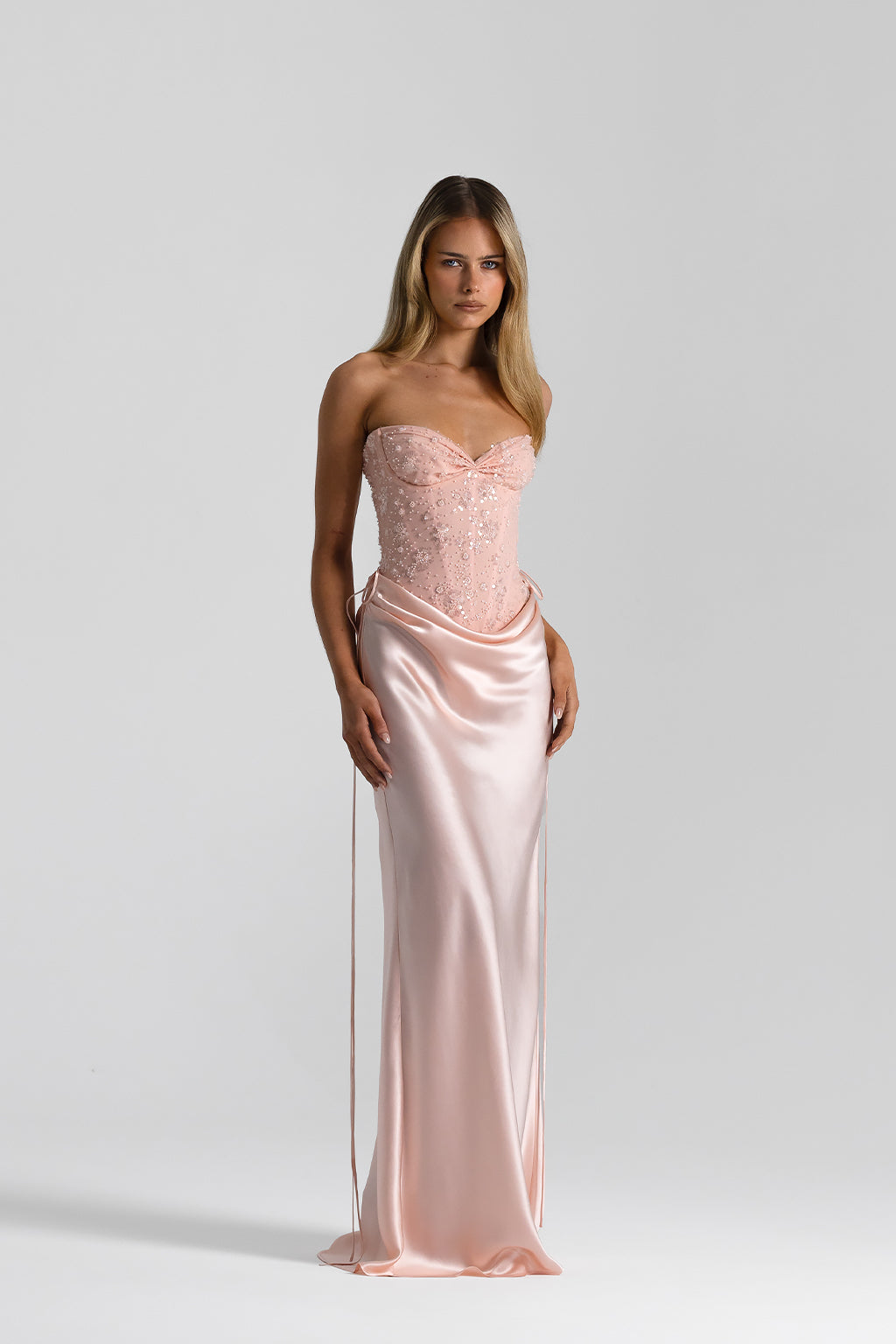 natalie rolt pink dress Monika Gown Hot Rent a Natalie Rolt Winona gown in