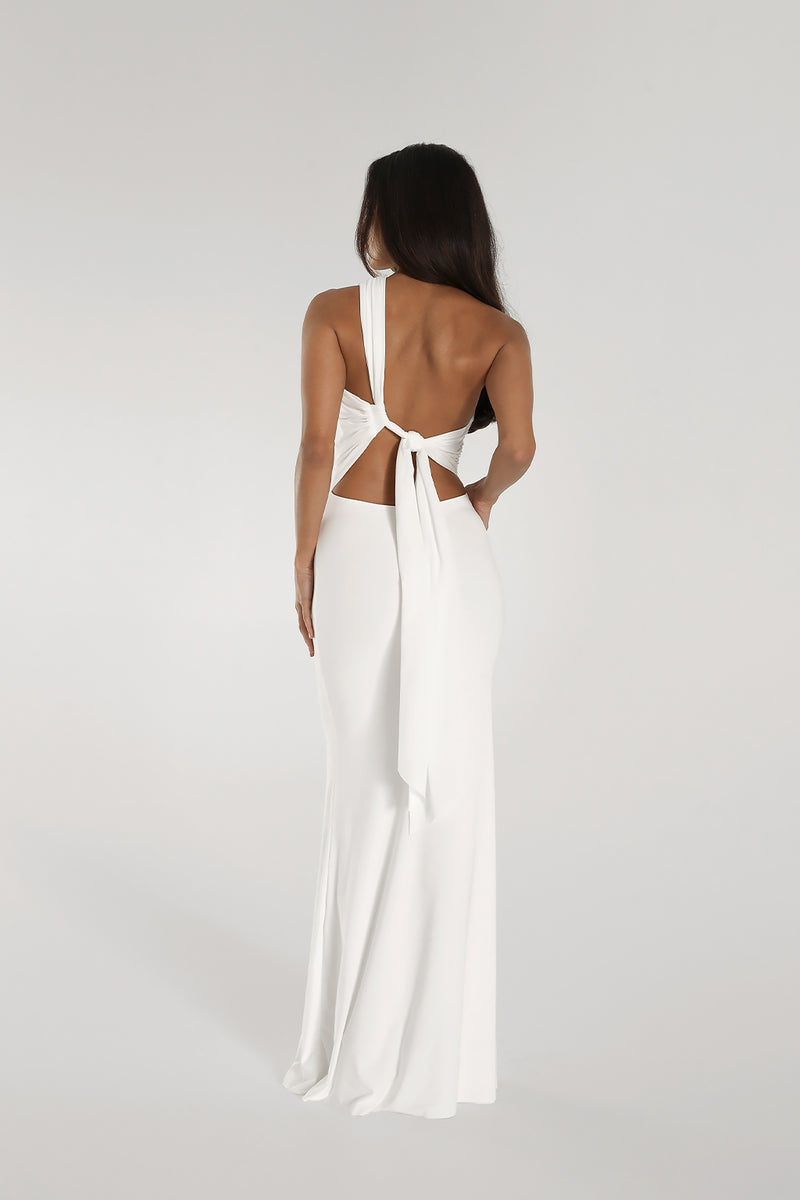 FabienneGown_White