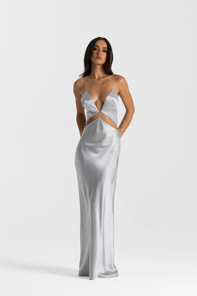 natalie rolt silver dress Bridget Dress  Natalie Rolt