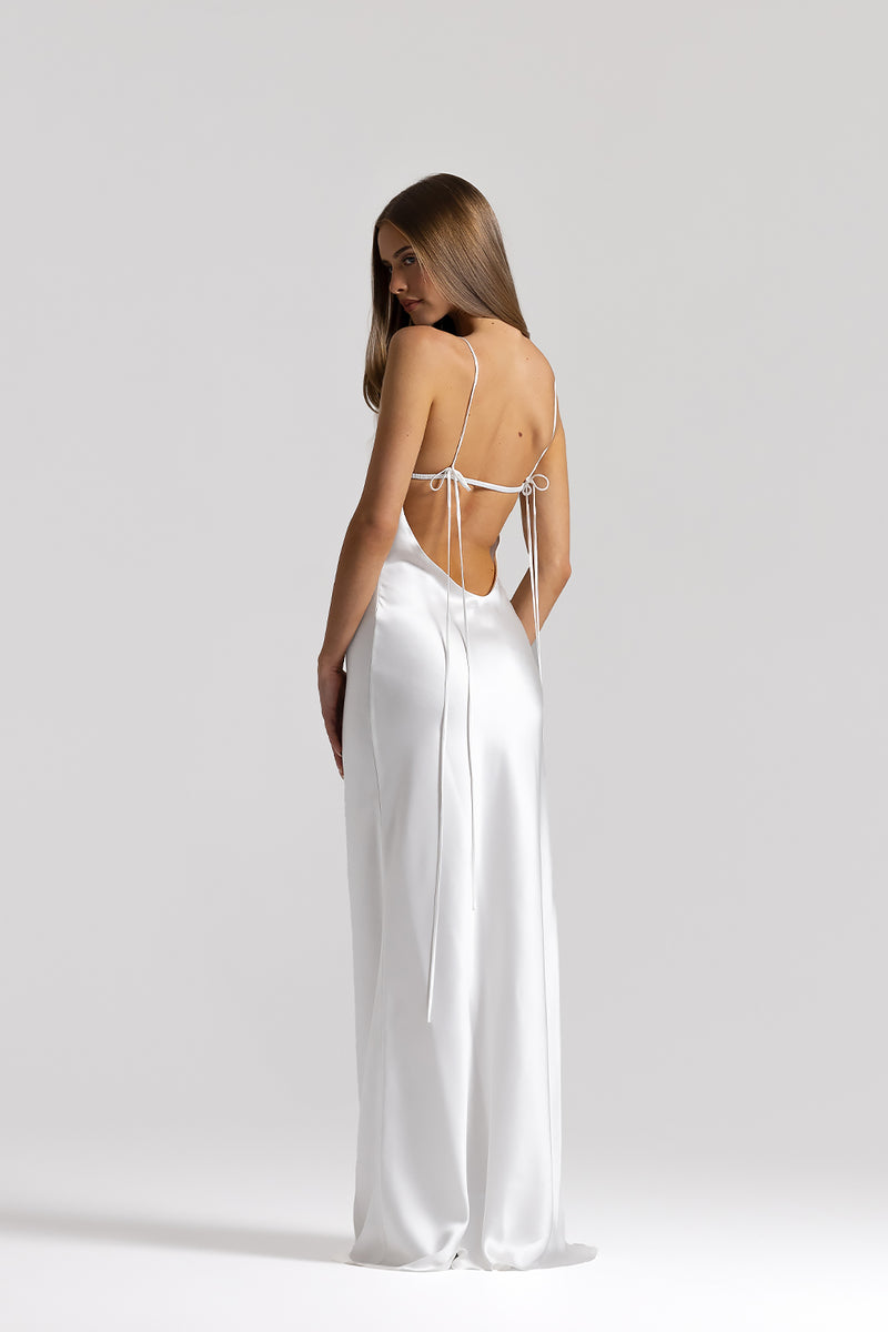TaliaGown_White