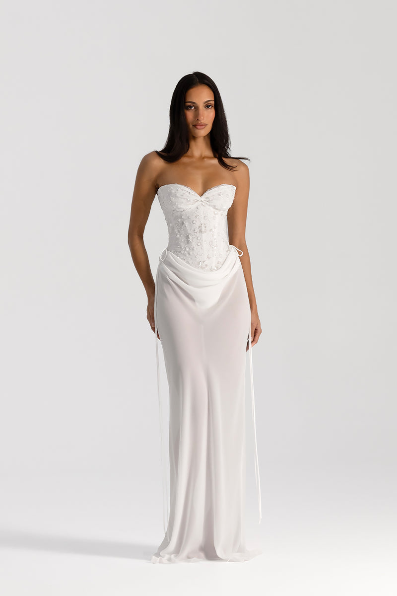 VerityBustier_AlliraSkirt_White-Embellished