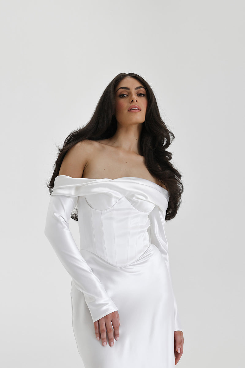     RitaGown_White